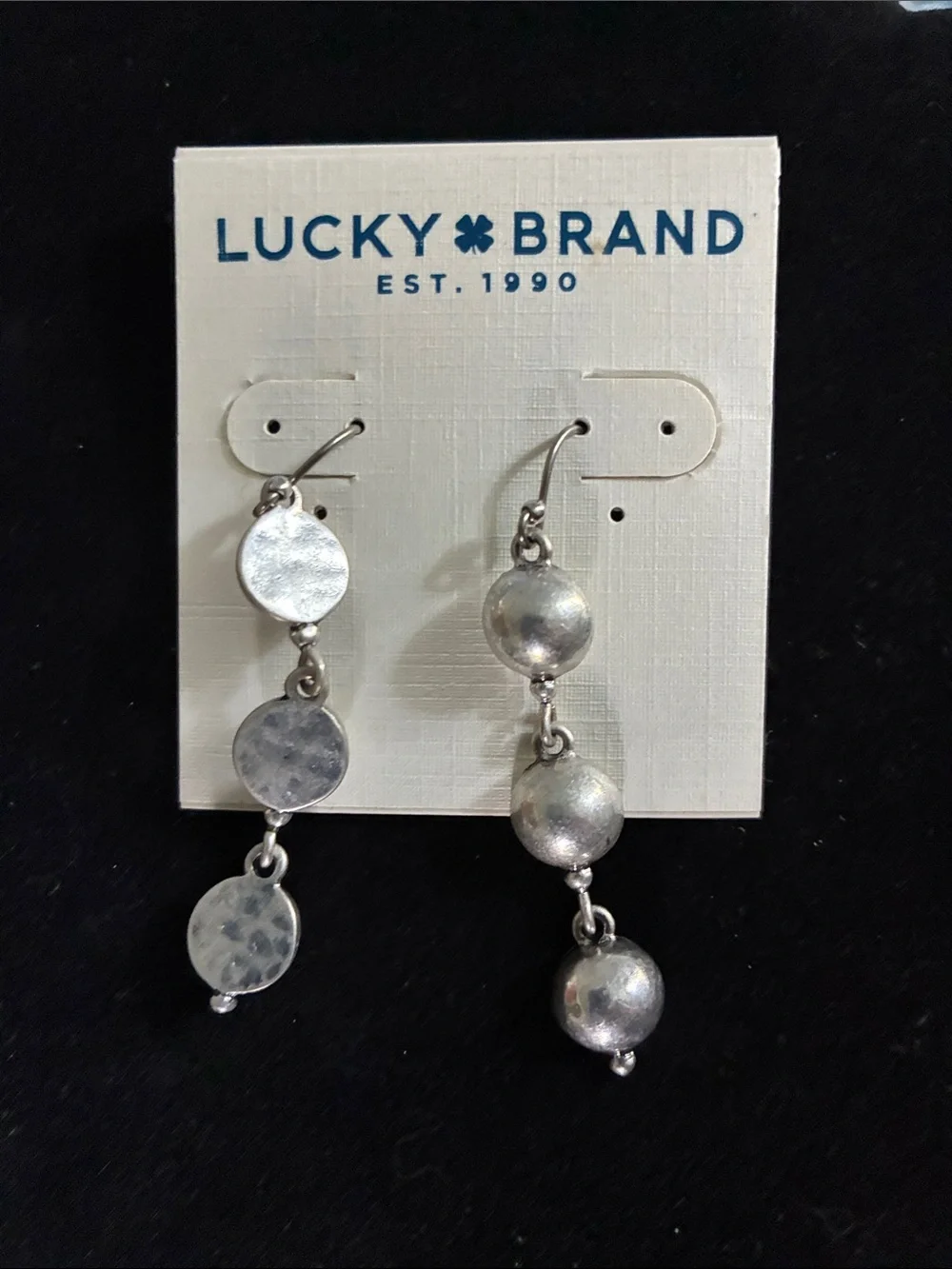 Lucky Brand silver earrings
